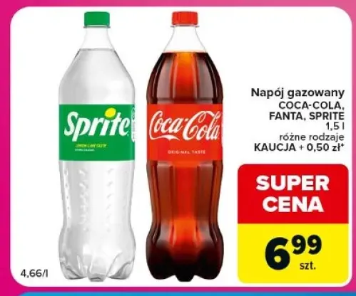 Napój gazowany Coca-Cola +2 warianty