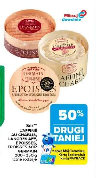 Ser L'Affiné au Chablis Germain +3 warianty