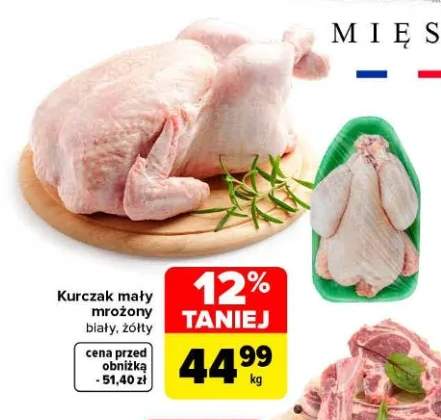Kurczak mały mrożony żółty +1 wariant