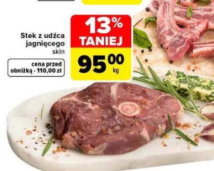 Stek z udźca jagnięcego skin