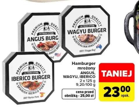 Hamburger mrożony Angus The Frozen Butcher 2-pak +2 warianty