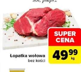 Łopatka wołowa bez kości