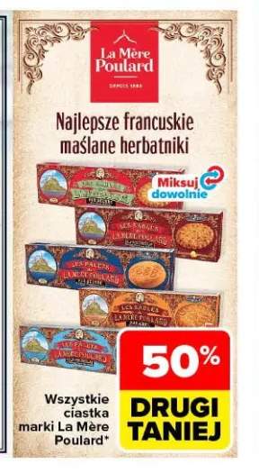 Ciastka marki La Mère Poulard +4 warianty