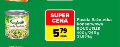 Fasola flażoletka konserwowa Bonduelle