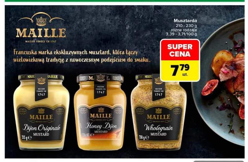 Musztarda Dijon Originale Maille +2 warianty