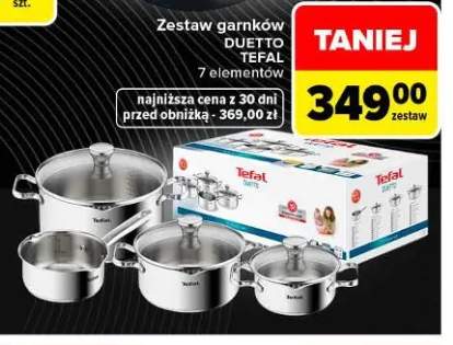 Zestaw garnków Duetto Tefal