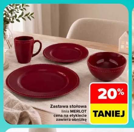 Zastawa stołowa linia Merlot