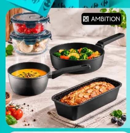 Naczynie kuchenne Alto Black Ambition +2 warianty