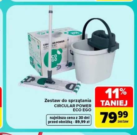 Zestaw do sprzątania Circular Power Eco Ego