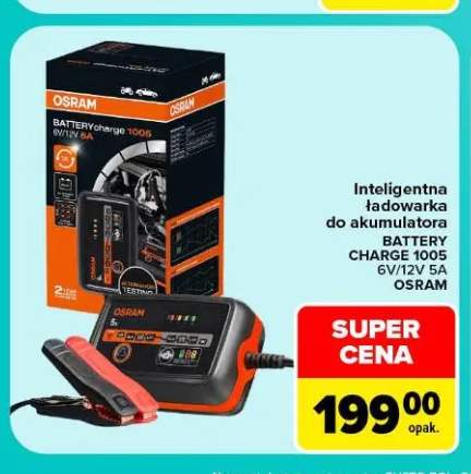 Inteligentna ładowarka do akumulatora Battery Charge 1005 Osram
