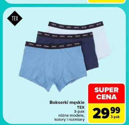 Bokserki męskie Tex 3-pak