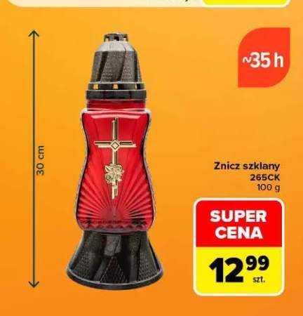 Znicz szklany 265CK