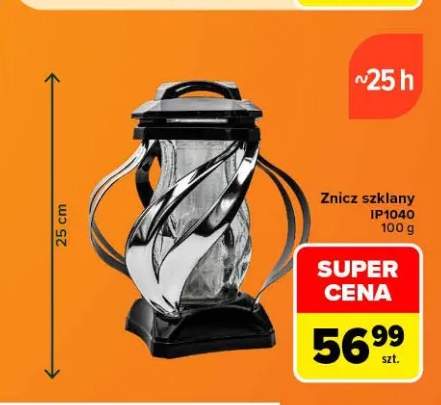 Znicz szklany IP1040