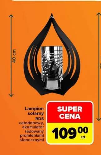 Lampion solarny Rds