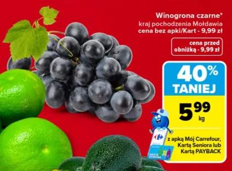 Winogrona czarne