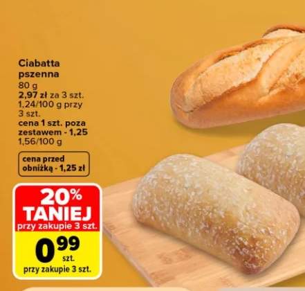Ciabatta pszenna