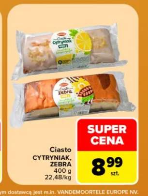 Ciasto Cytryniak +1 wariant