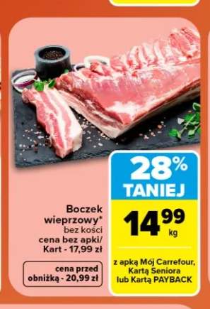 Boczek wieprzowy bez kości