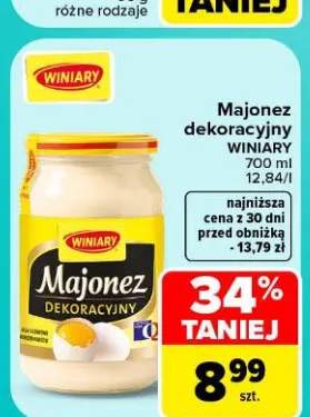 Majonez dekoracyjny Winiary