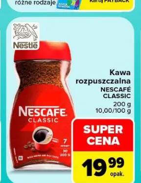 Kawa rozpuszczalna Nescafé Classic