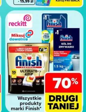 Tabletki do zmywarki Finish Ultimate Plus +2 warianty