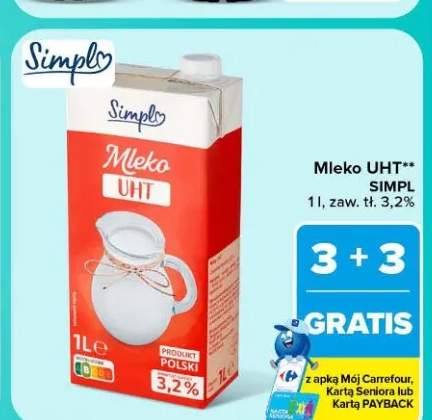 Mleko UHT Simpl 3,2%