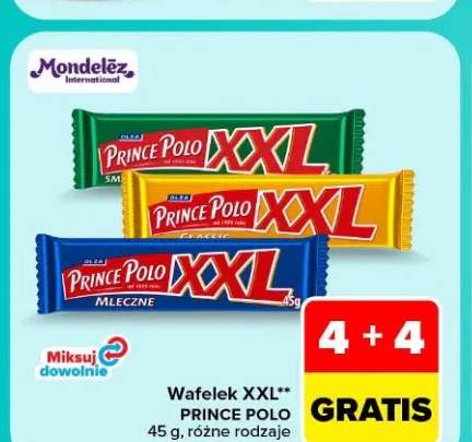 Wafelek Prince Polo XXL o smaku orzechowym +2 warianty