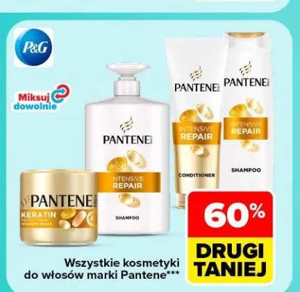 Kosmetyki do włosów marki Pantene +4 warianty