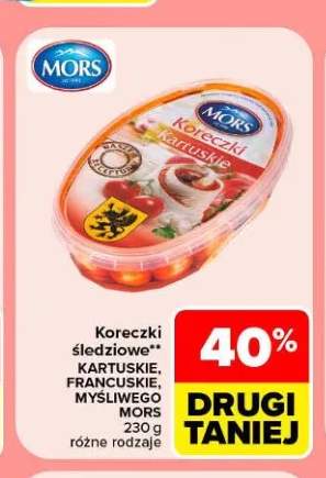 Koreczki śledziowe kartuskie Mors +2 warianty