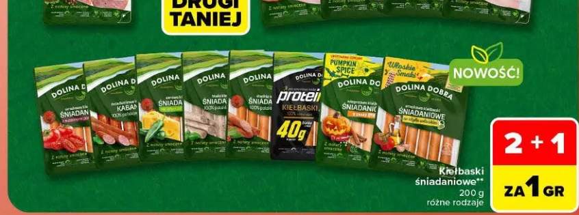 Kiełbaski śniadaniowe Dolina Dobra