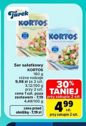 Ser sałatkowy Kortos ziołowy Turek +1 wariant