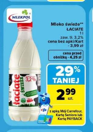 Mleko świeże Łaciate 3,2%