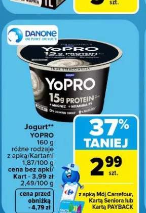 Jogurt YoPRO Danone