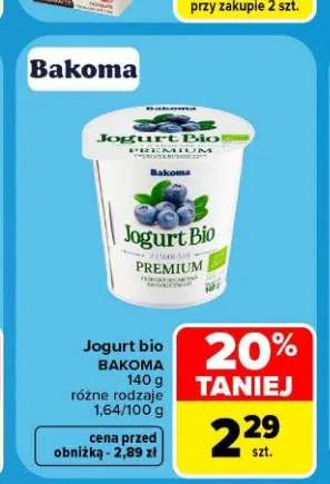 Jogurt bio Bakoma