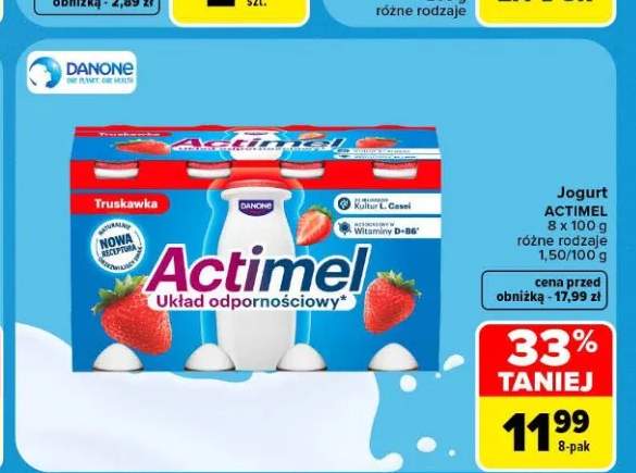 Jogurt Actimel 8-pak
