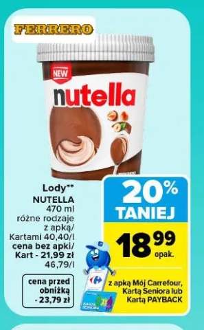 Lody Nutella