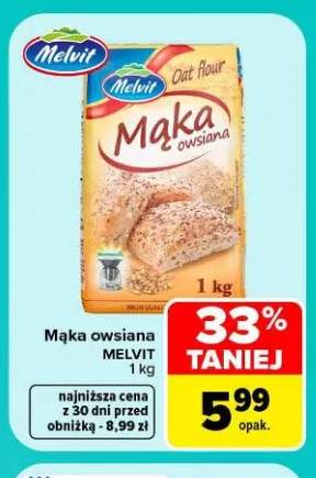 Mąka owsiana Melvit