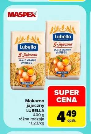 Makaron jajeczny Lubella