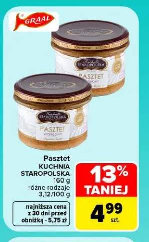 Pasztet Kuchnia Staropolska drobiowy +1 wariant