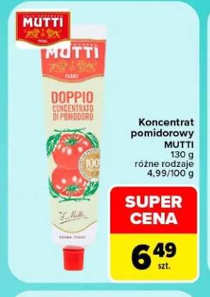 Koncentrat pomidorowy Mutti