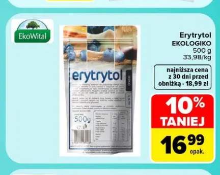 Erytrytol Ekologiko EkoWital