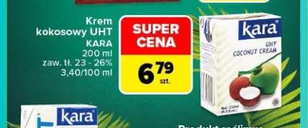 Krem kokosowy UHT Kara