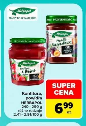 Konfitura z wiśni Herbapol +1 wariant