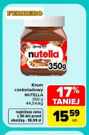 Krem czekoladowy Nutella