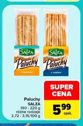 Paluchy z sezamem Salza +1 wariant