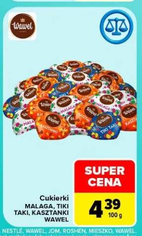 Cukierki Malaga Wawel +2 warianty