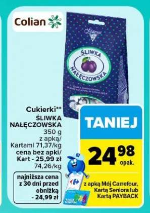 Cukierki Śliwka Nałęczowska