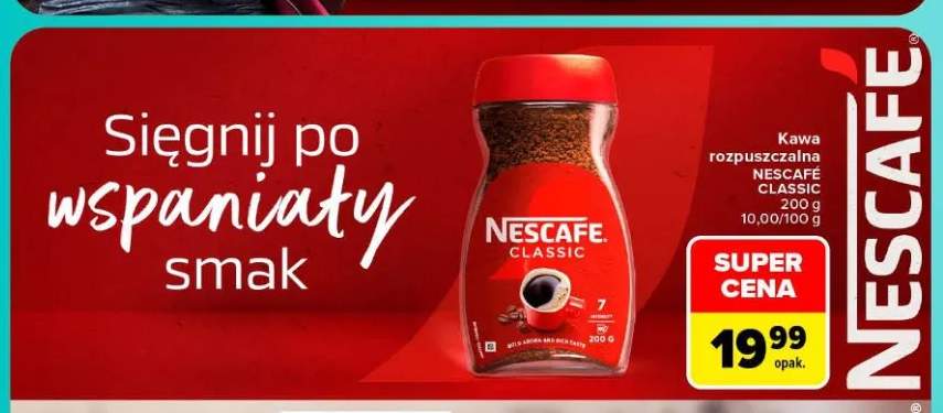Kawa rozpuszczalna Nescafé Classic