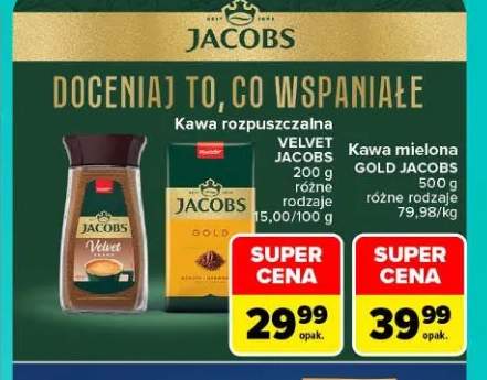 Kawa rozpuszczalna Velvet Jacobs +1 wariant