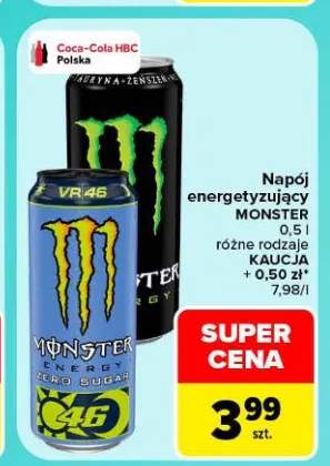 Napój energetyzujący Monster